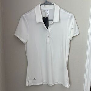 Adidas Women's White Polo Shirt